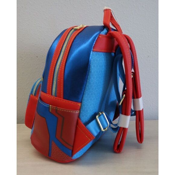 Loungefly MVBK0205 Women\'s Marvel Ms. Marvel Cosplay Mini Backpack